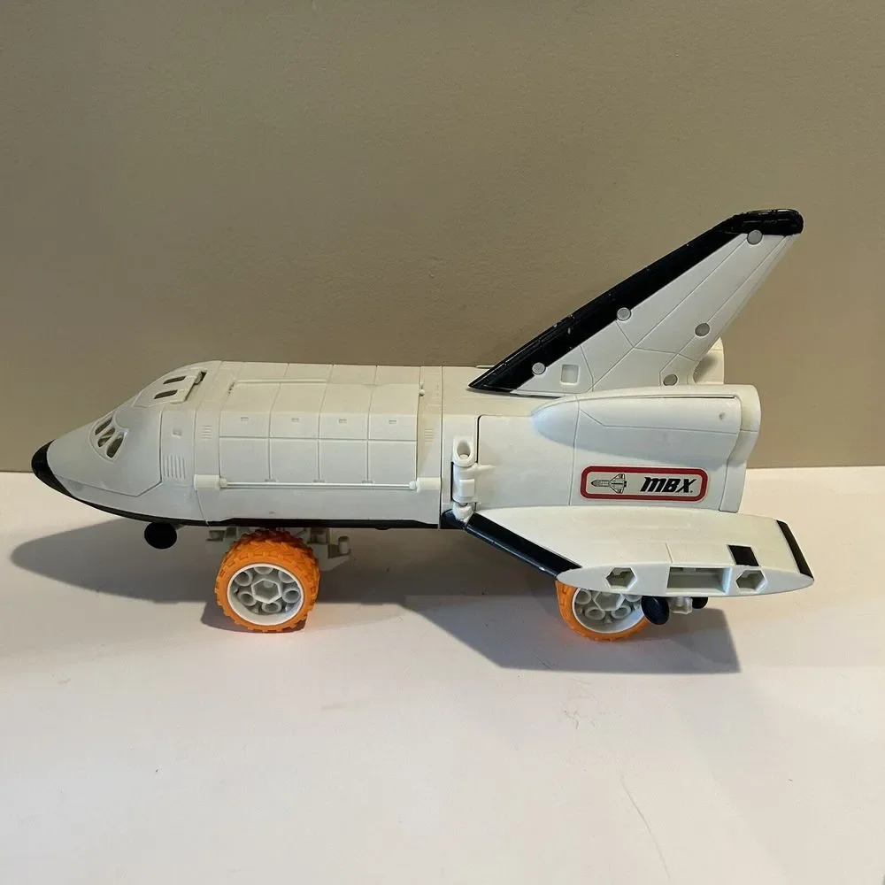 Vintage Matchbox‎ MBX Mega Rig Space Shuttle Aliens UFO Play Set Incomplete